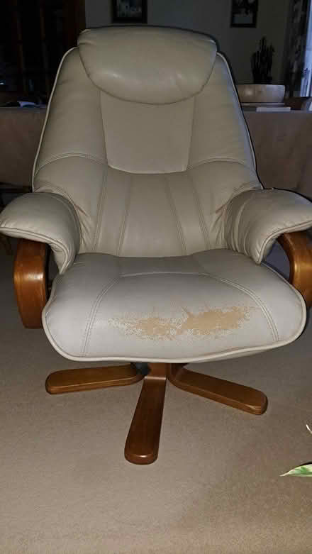 Photo of free Swivel recliner chair (Speldhurst) #1