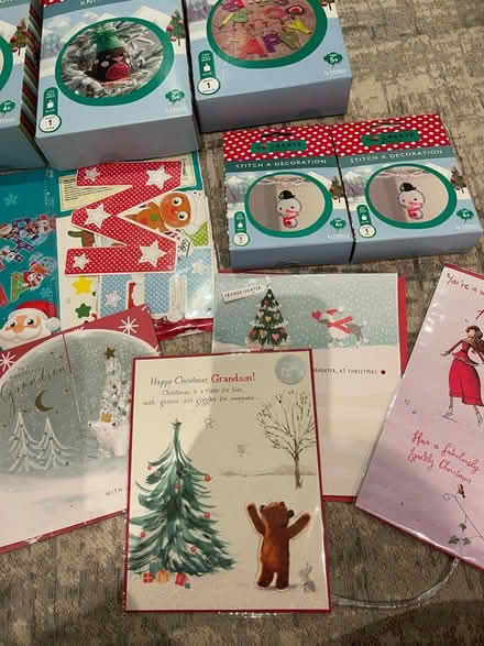 Photo of free Xmas craft bundle + cards (Burpham surrey) #2