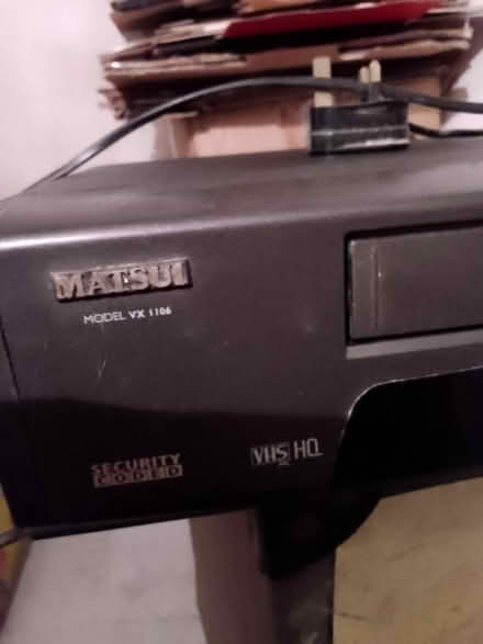 Photo of free Matsui VHS Video Recorder/Player (ME9) #2