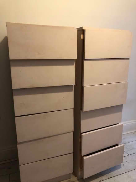 Photo of free 2 chest of drawers 1 wardrobe. Matching (Woolton L19) #3
