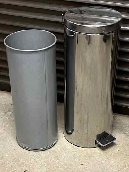 Photo of free Chrome kitchen pedal bin (Painswick GL6) #1