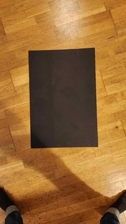 Photo of free Black card backing for art project (Peckham) #1