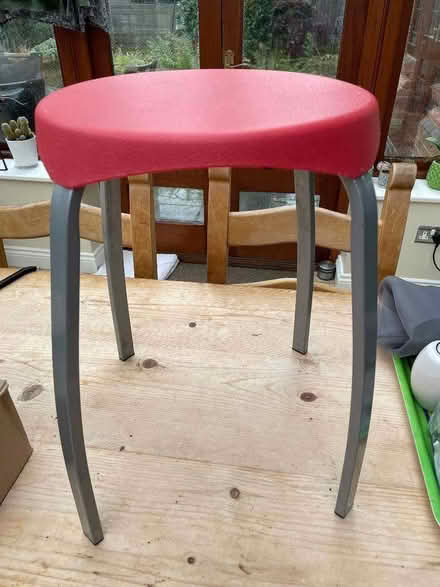 Photo of free Red stool (Hallow WR2) #1