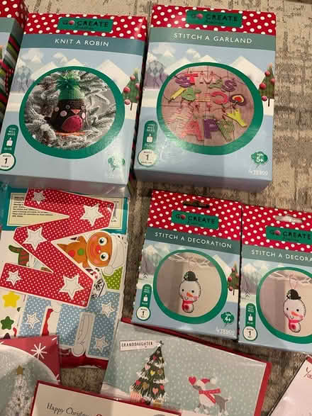 Photo of free Xmas craft bundle + cards (Burpham surrey) #4