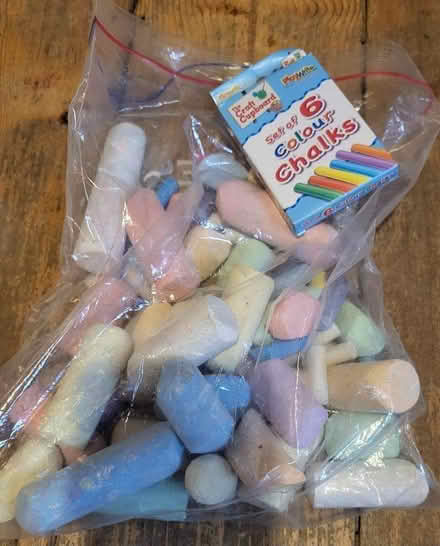 Photo of free Bag of assorted chalk (Osney OX2) #1