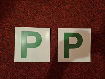 Photo of free Two magnetic P plates (Caversham RG4) #1