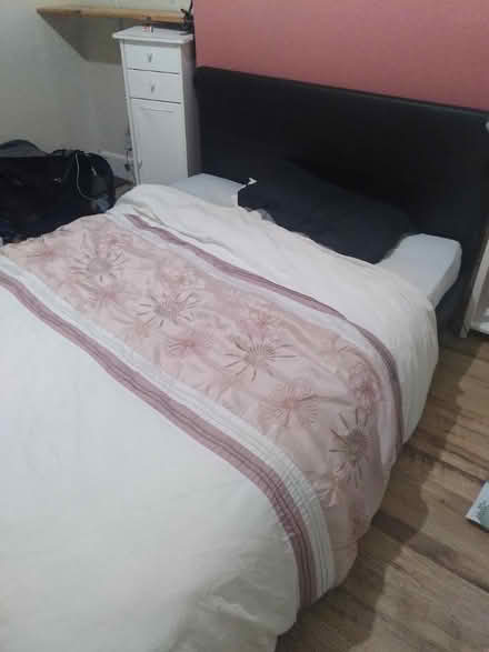 Photo of free 6-year old double bed and mattress (EX4) #1