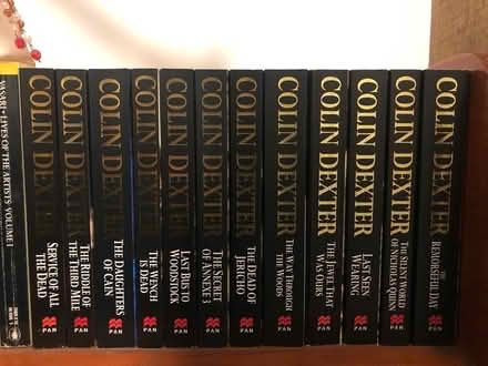 Photo of free Colin Dexter set of Morse books (Upton on Severn WR8) #1