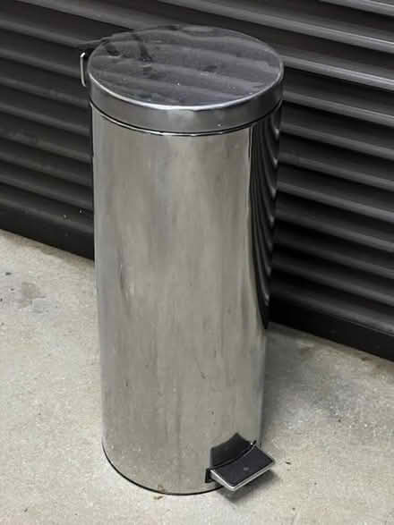 Photo of free Chrome kitchen pedal bin (Painswick GL6) #2