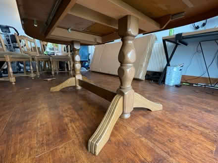 Photo of free Solid wood extendable dining table (GL54) #4