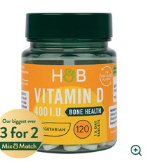 Photo of free H&B Vit D 400 I.U. 10ug 120 Tablets (Sheffield centre) #1