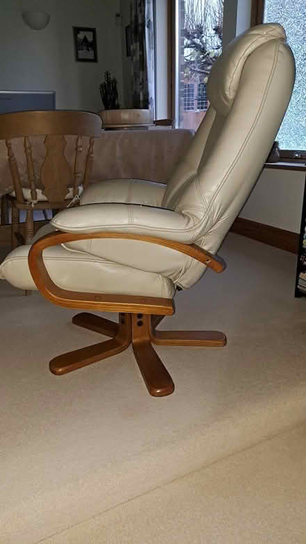 Photo of free Swivel recliner chair (Speldhurst) #2