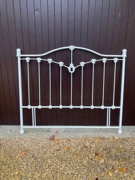 Photo of free metal bed head double size (Hartfield TN7) #1