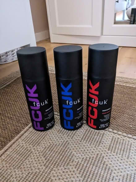 Photo of free Three fcuk deodorants (Turnpike Lane, N22) #1