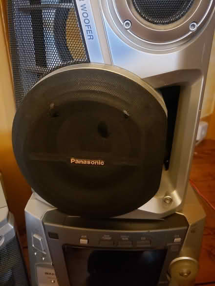 Photo of free Panasonic CD stereo system (Forest Green) #2