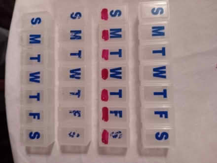 Photo of free Pill Organisers (Canford Heath BH17) #1