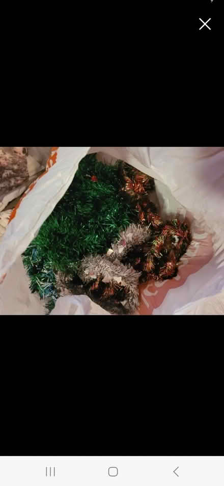 Photo of free Bag ff tinsel (Wiggenhall St Mary Magdalen PE34) #1