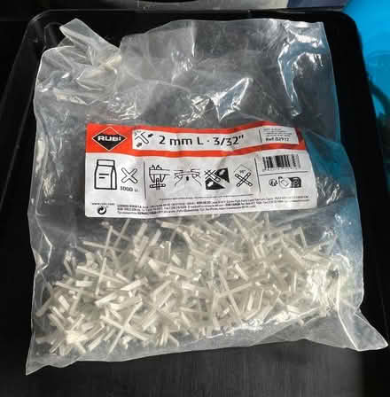Photo of free Tile spacers (Welling DA16) #1