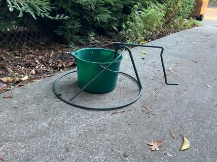 Photo of free Christmas tree stand (Near Fairfax Good Earth) #1
