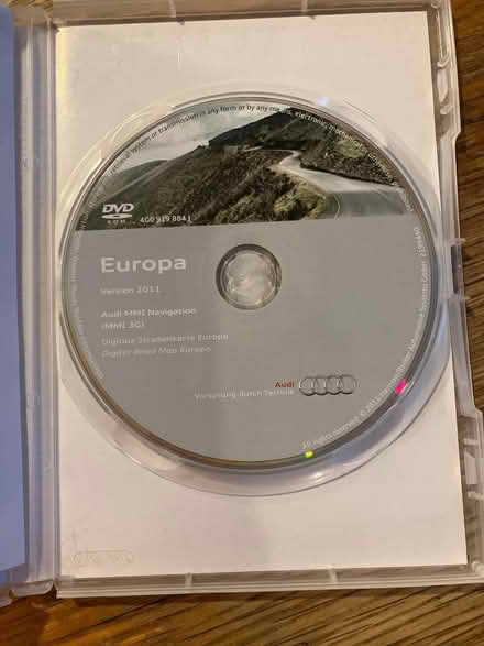Photo of free Audi MMI Navigation dvd (Dore S17) #2