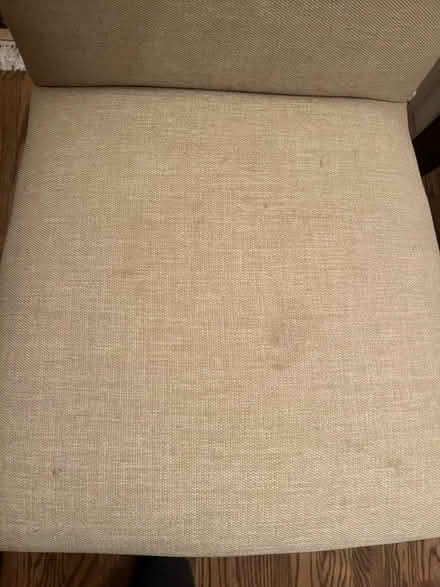 Photo of free Two upholstered dining room chairs (Palisades DC.) #3