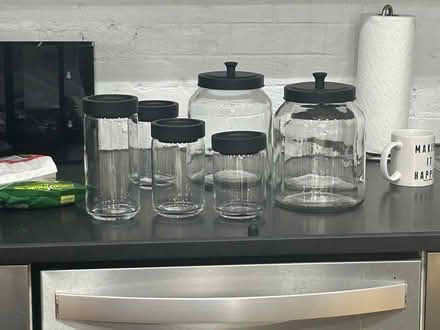 Photo of free Assorted Container Store Jars (Tribeca) #1