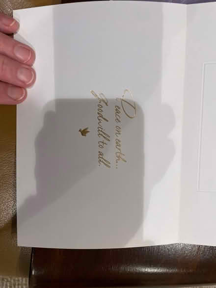Photo of free Christmas Card and envelopes (Cupertino) #2