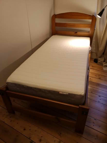 Photo of free Single Bed with Mattress (EH16) #3