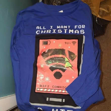 Photo of free Christmas jumper 8-9 (Whittlebury NN12) #1