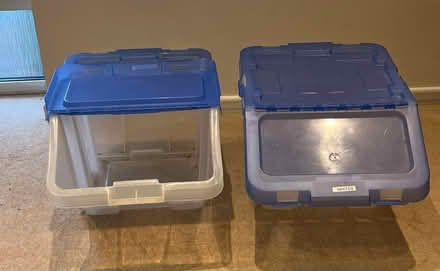 Photo of free Two Storage Boxes (Bedford MK40) #1
