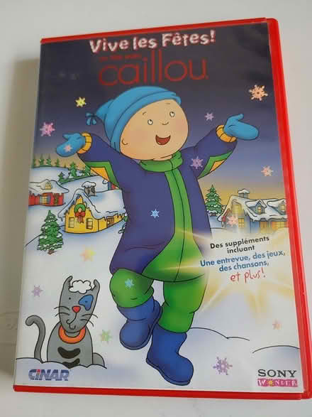 Photo of free French Caillou DVD (Kitchener (Lancaster/Union)) #1