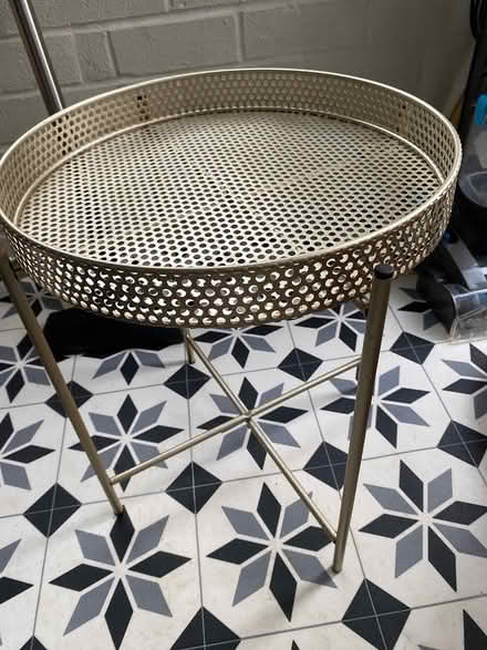 Photo of free Small foldable side table (Shrewsbury) #1