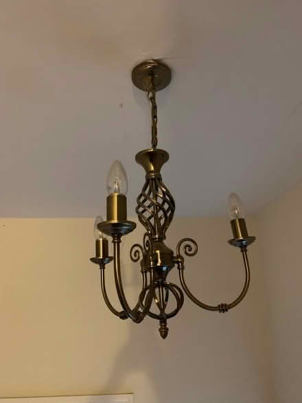 Photo of free 2 Medium size light Chandeliers (SG4) #1