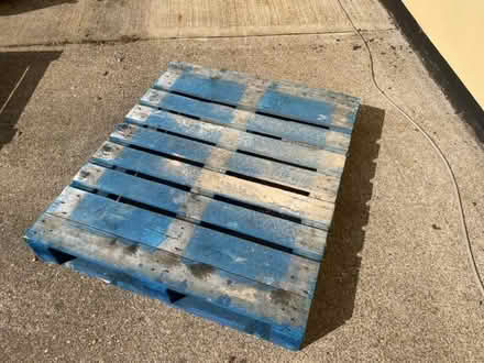 Photo of free Heavy Duty Blue Pallet (Guilsborough) #1