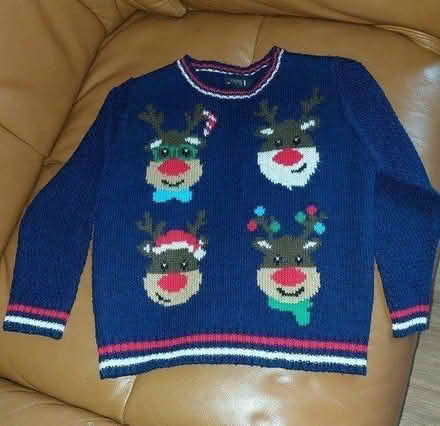Photo of free Boys Christmas Jumper age 4 (B32) #1