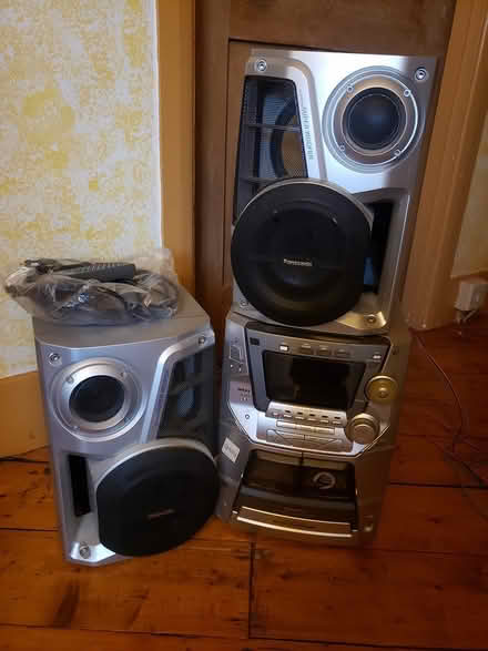 Photo of free Panasonic CD stereo system (Forest Green) #3