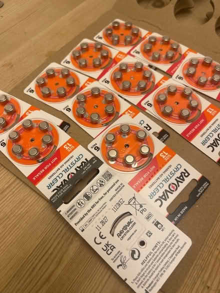 Photo of free Hearing aid batteries (Wallasey) #1