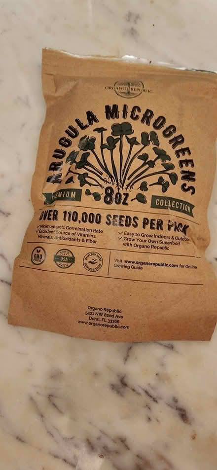 Photo of free Arugula Microgreens Seeds, 8oz (Van Ness Metro) #1