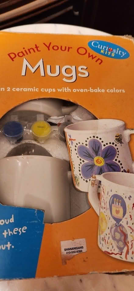 Photo of free Paint Your Own Mugs (2 mugs) (Van Ness Metro) #1
