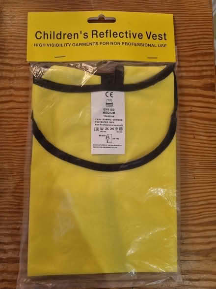 Photo of free Child'd Reflective Vest (Dorking) #1