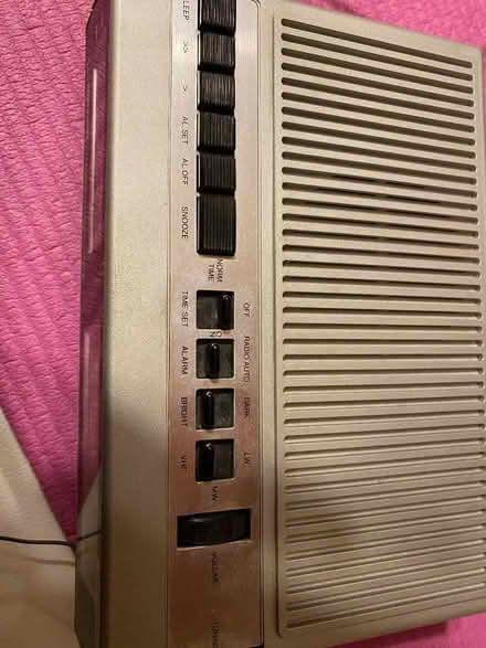 Photo of free Radio alarm- vintage (AB14) #2