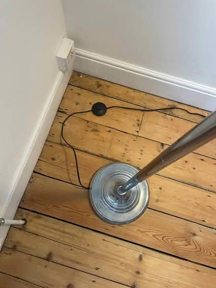 Photo of free chrome floor lamp (Abington Park) #2