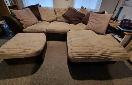 Photo of free Sofa and Footstool (SE9 4) #2
