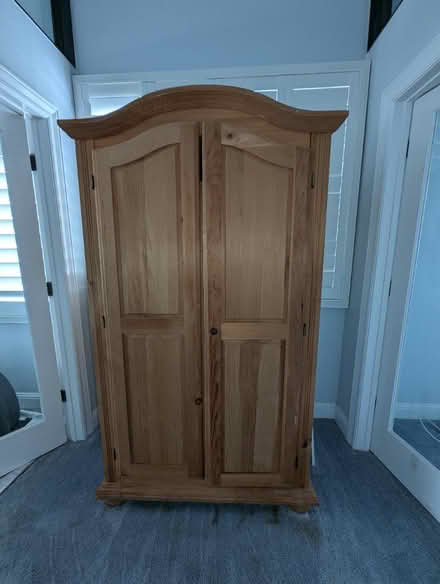 Photo of free Large wood armoire (Greenbrae) #1
