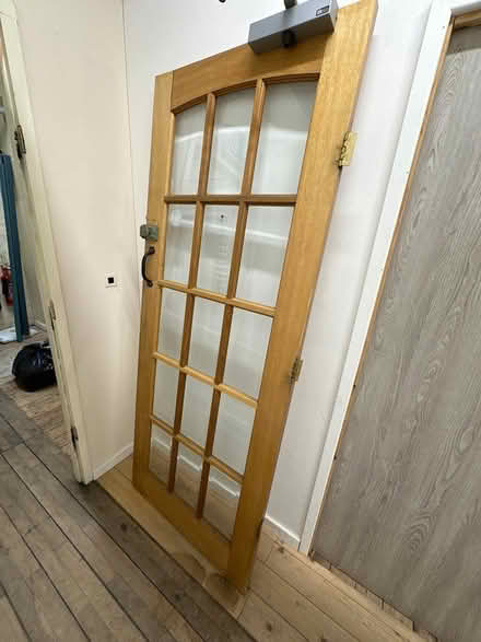 Photo of free internal door wood glass (Manchester M1) #1