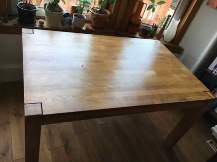 Photo of free Oak wood dining table (G42) #2