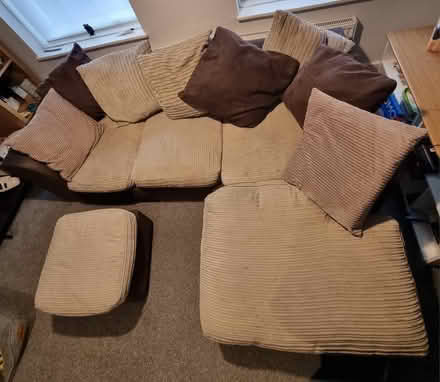 Photo of free Sofa and Footstool (SE9 4) #3