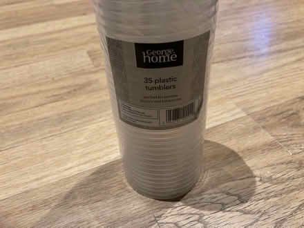 Photo of free 35 plastic tumblers. (Freehold LA1) #1