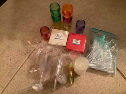 Photo of free Party time! Plastic party ware (Tilehurst Road RG1) #1