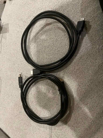 Photo of free 2 HDMI-to-HDMI cords (Cambridgeport) #2